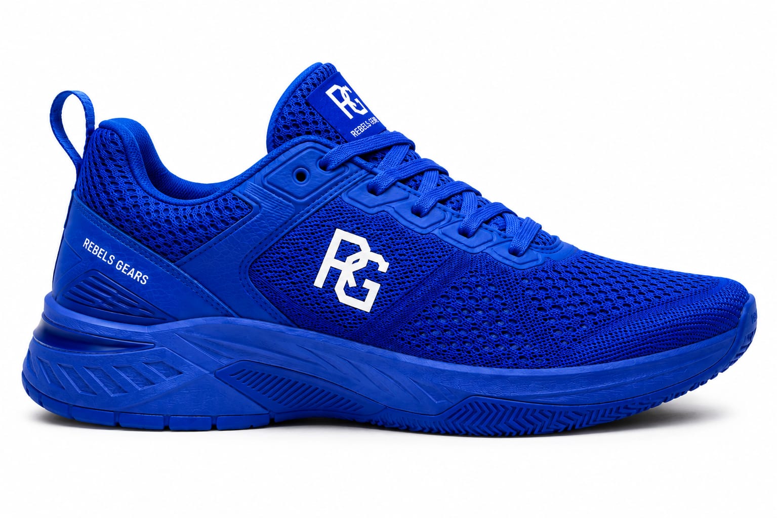 Rebels Gears RG Velocity Pro Training Shoes (Electric Blue Edition) – Lightweight Cross-Training Gym Sneakers with High-Traction Outsole - Image 4