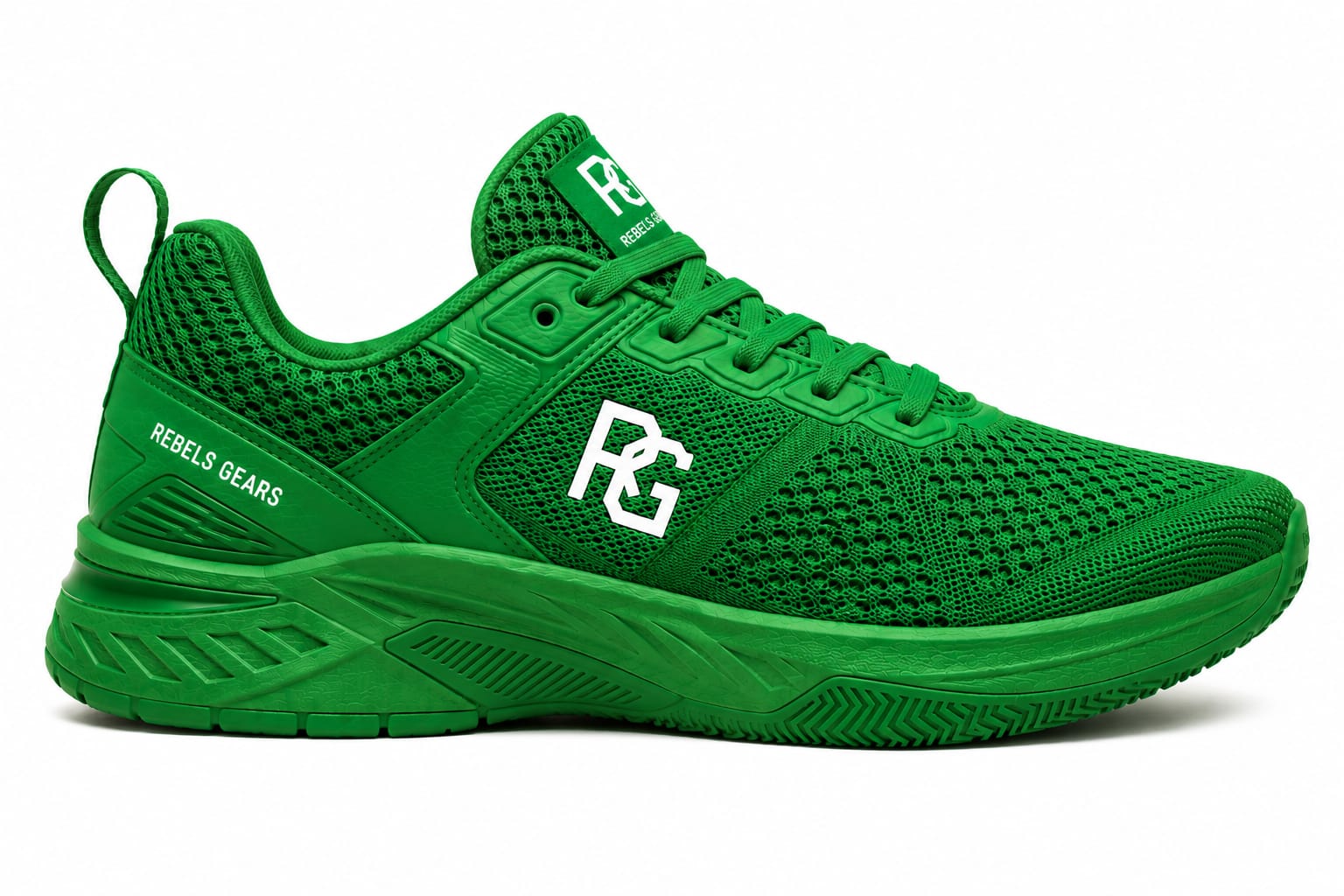 Rebels Gears RG TitanX Training Shoes (Green Edition) – Lightweight Cross-Training Gym Sneakers with High-Grip Outsole - Image 2