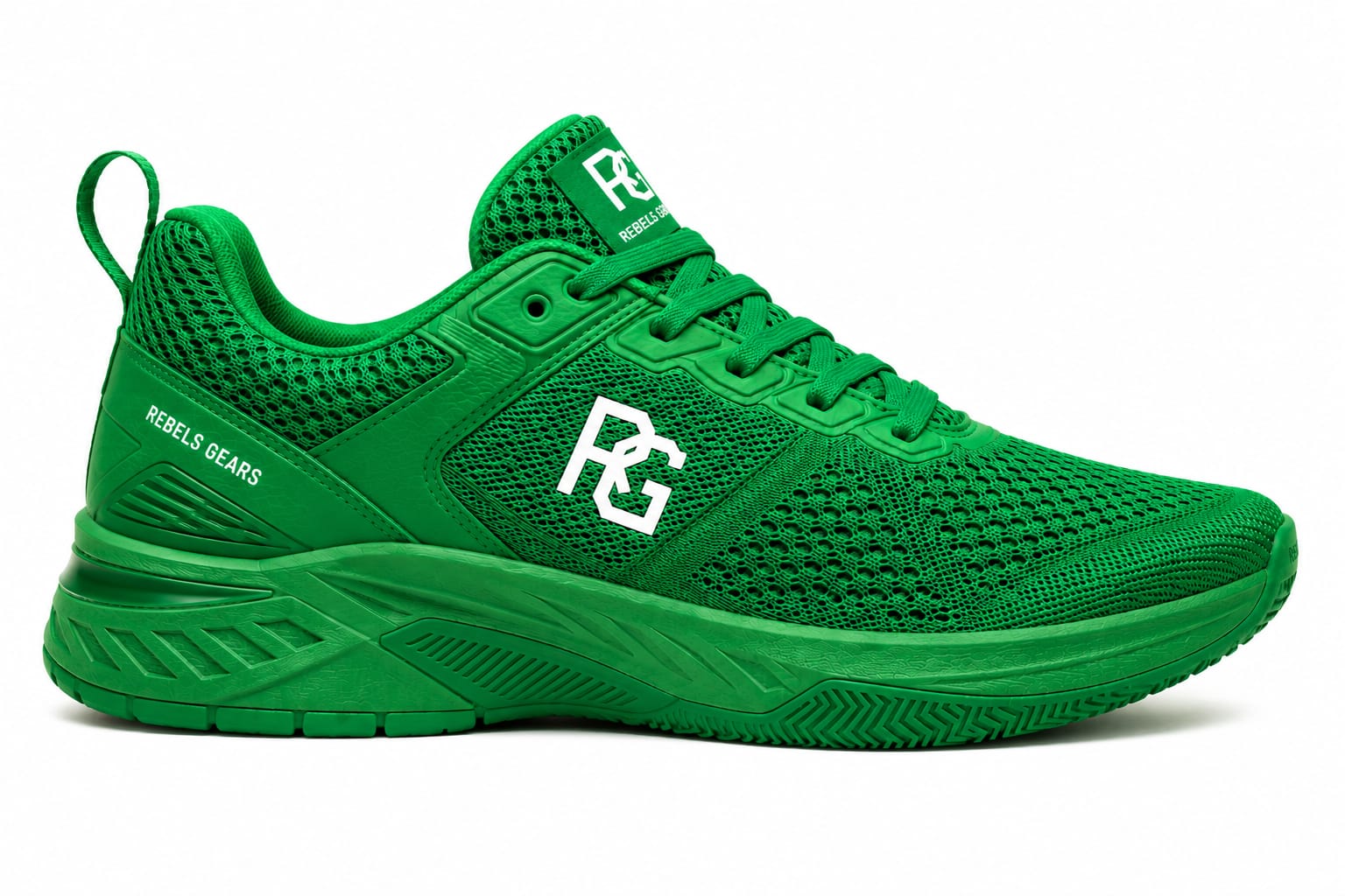Rebels Gears RG TitanX Training Shoes (Green Edition) – Lightweight Cross-Training Gym Sneakers with High-Grip Outsole - Image 4