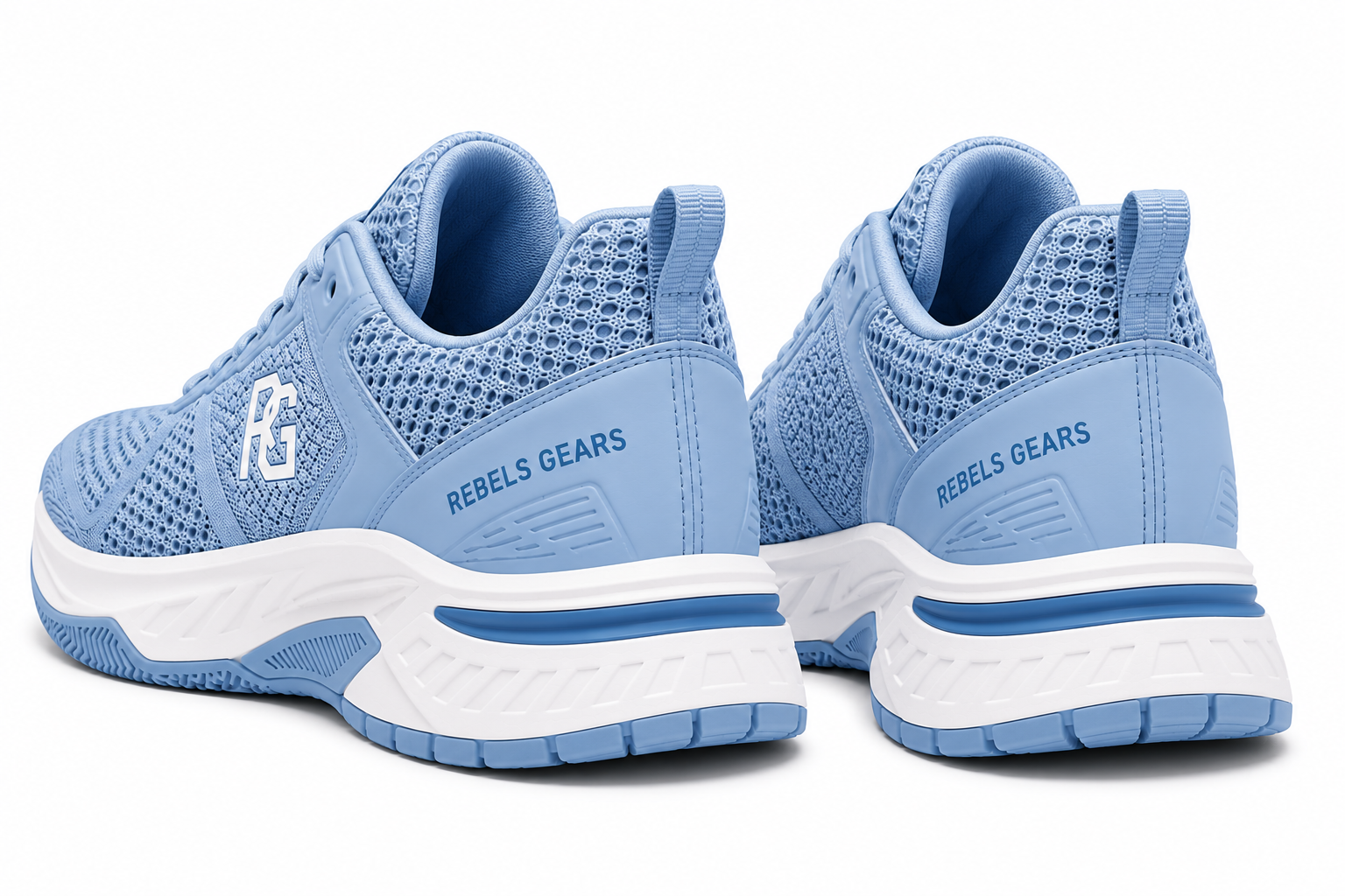 Rebels Gears RG SkyStride Women's Training Shoes – Sky Blue Edition - Image 3